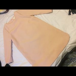 Minidress, light pink, H&M, large